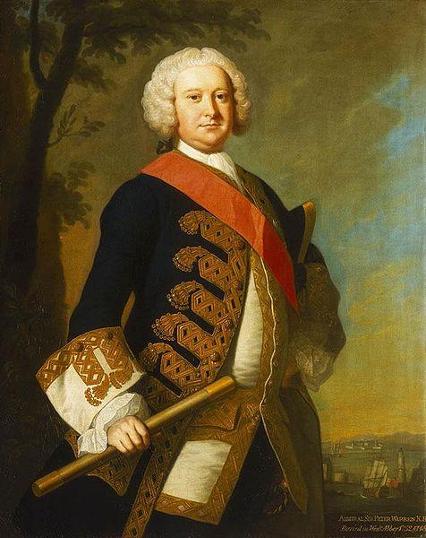 Grace Hudson Portrait of Admiral Sir Peter Warren oil painting image